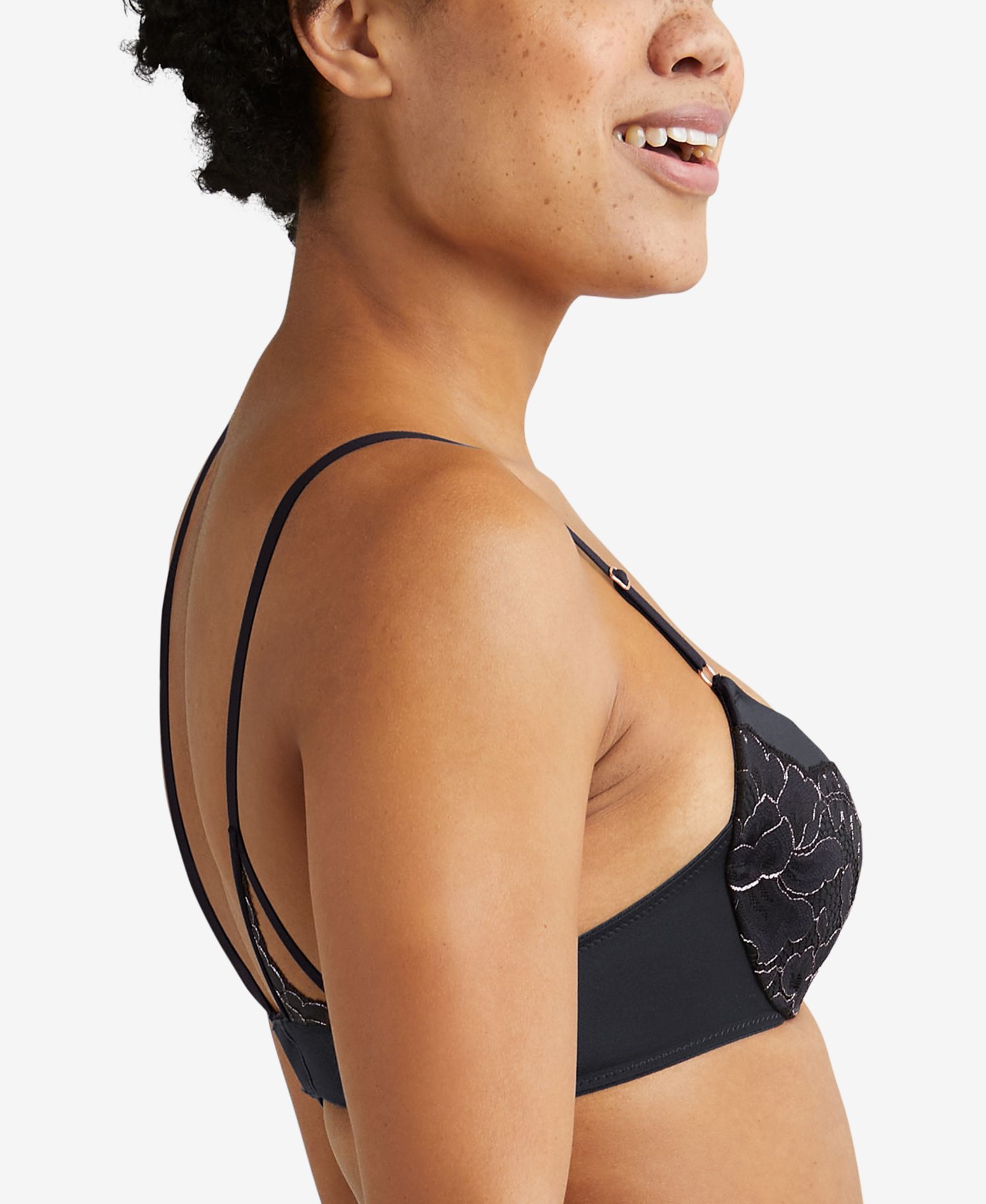 Love the Lift Rose Gold Lace Push Up Bra DM9900