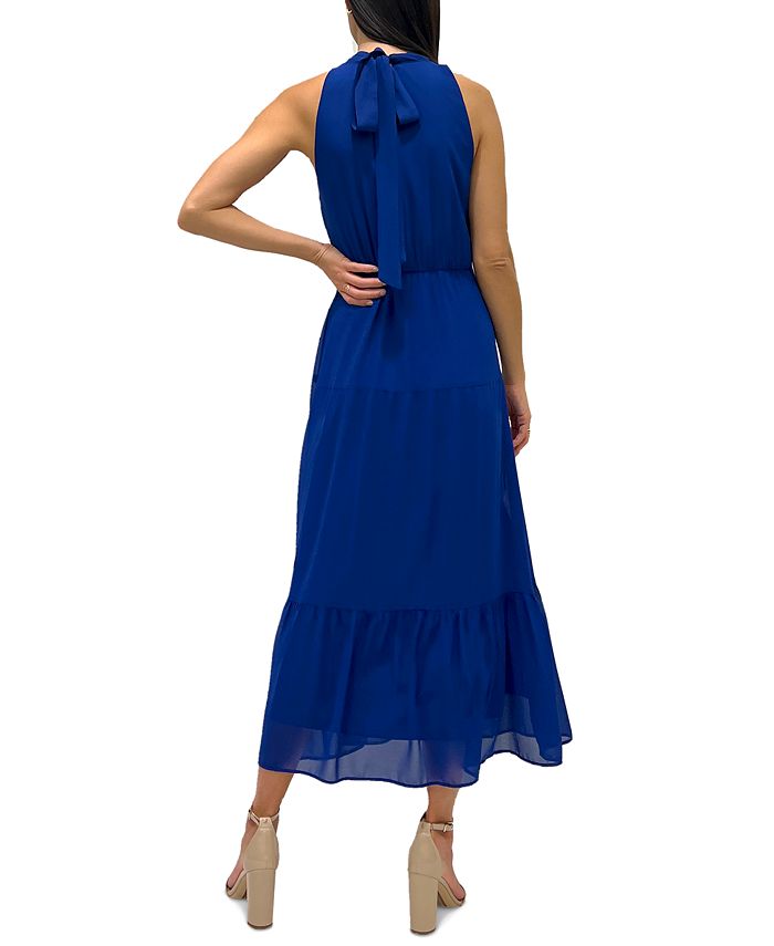 Sam Edelman Women's Mock Neck Tiered-Hem Maxi Dress & Reviews - Dresses ...