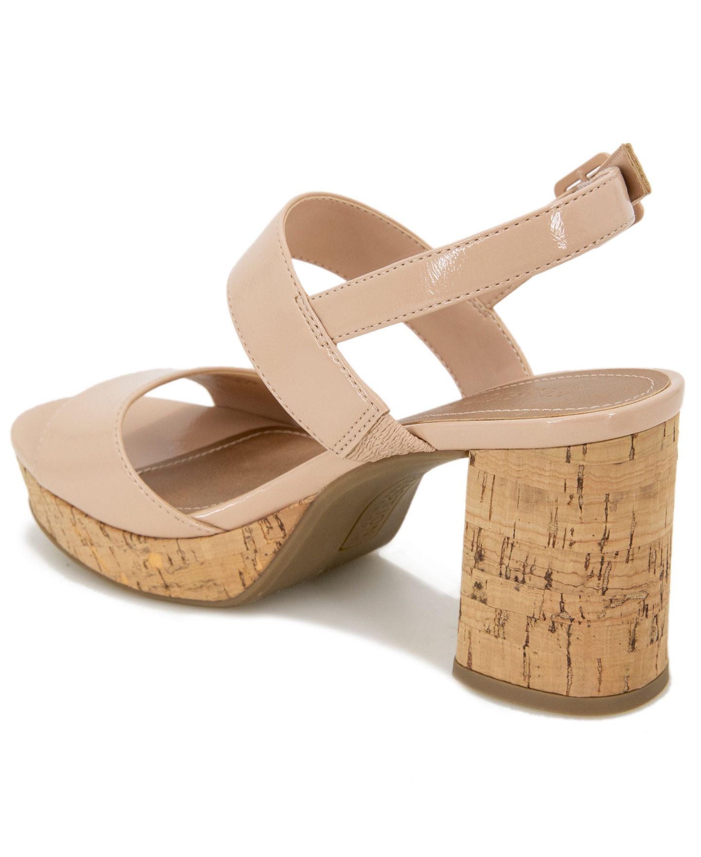 Женские сандалии Kenneth Cole Reaction Reebeka Platform, цвет: Латте лаковый — фото 6