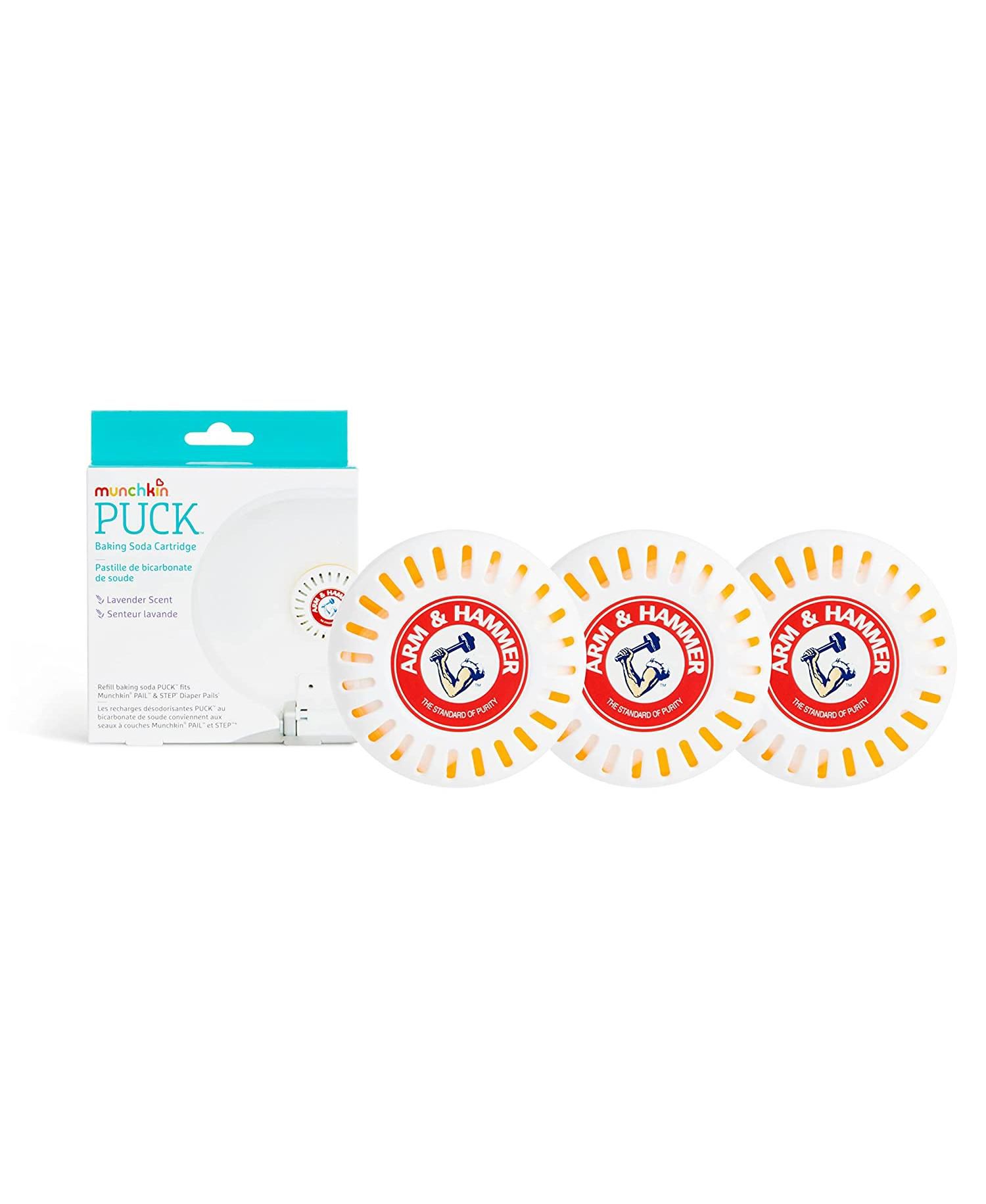 Baby Arm & Hammer Puck Baking Soda Cartridge, Lavender, 3 Pack