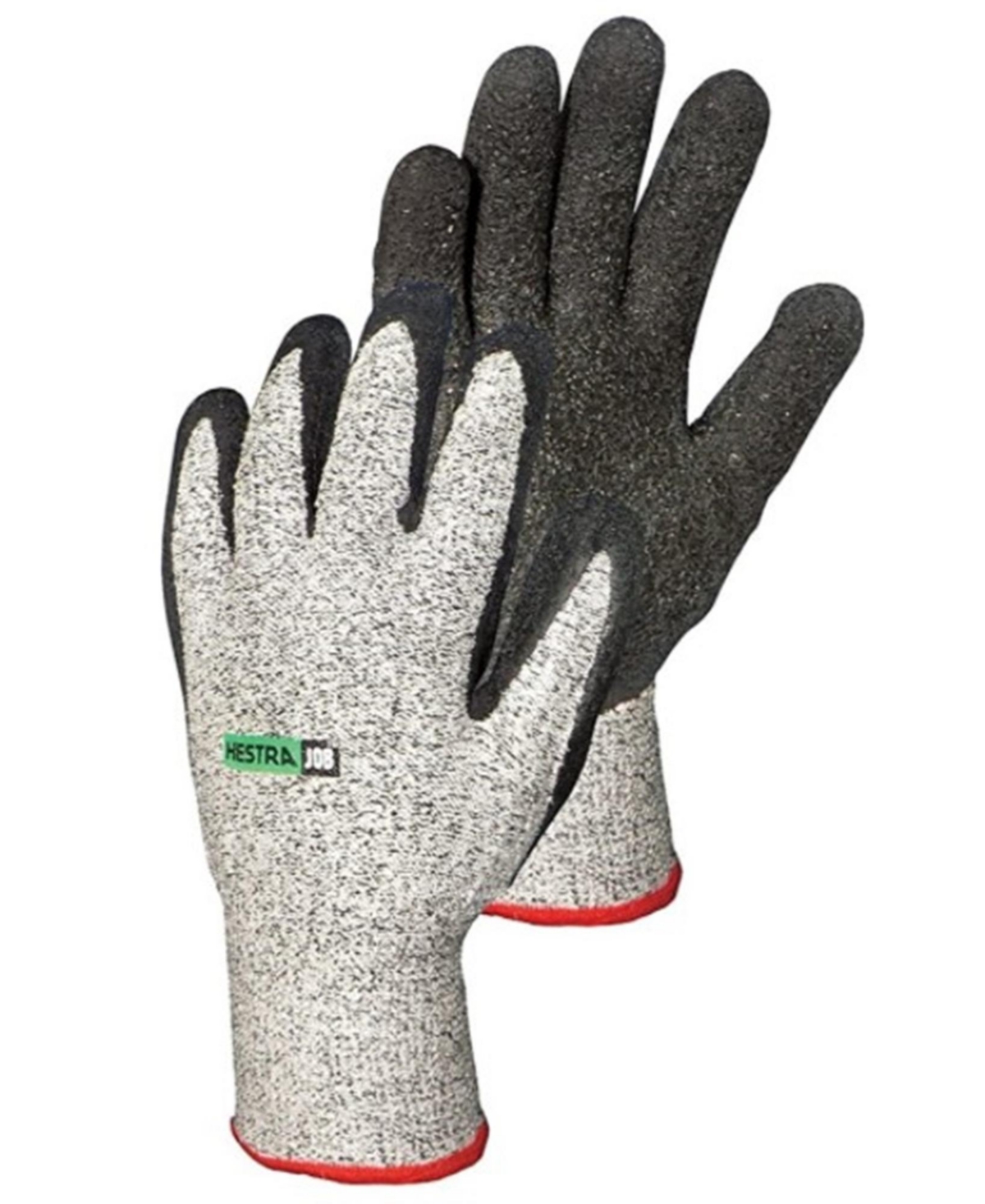 Work Gloves: Latex Cut Resistant Utility Gloves, Grey - Size 11 - Gray