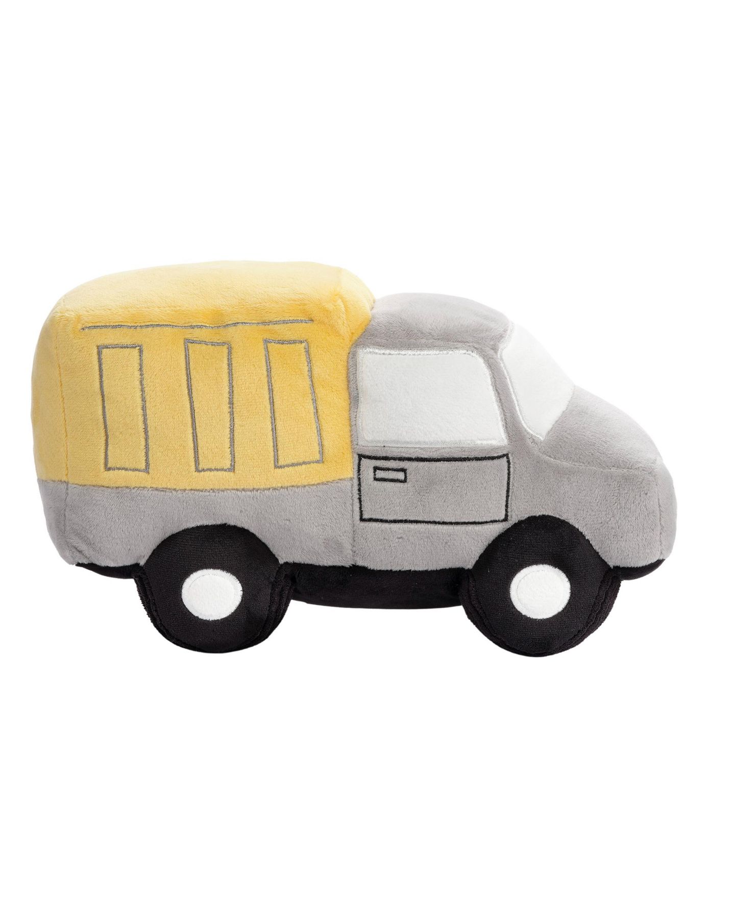 Детская мягкая игрушка Bedtime Originals Construction Zone Dump Truck 9.5" Plush, цвет: Жёлтый — фото 3