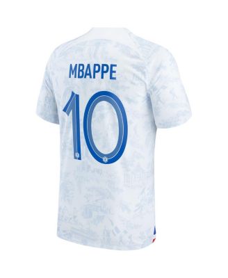 Men's Nike Kylian Mbappe White France National Team 2022/23 Away