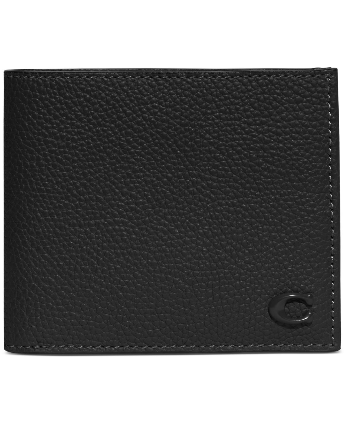 Изысканный кошелек с отделением для купюр из кожи Pebble