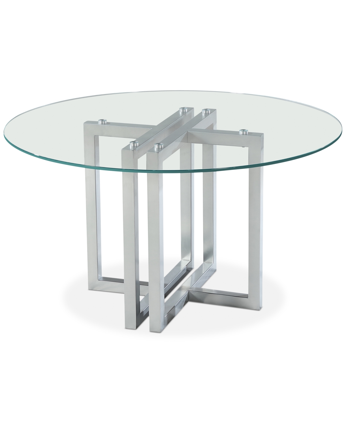 Macy's 5 Pc. Dining Set (emila Round Table & 4 Korder Chairs), Created For  In Sand