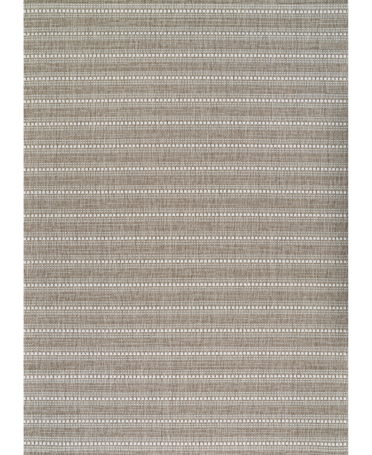 Couristan Afuera Beachcomber 7'10in x 10'9in Area Rug - Taupe