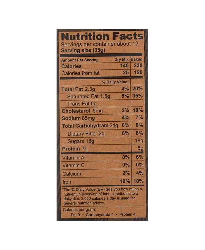 Kodiak Cakes Brownie Mix Chocolate Fudge Case of 614.82 oz Macy's