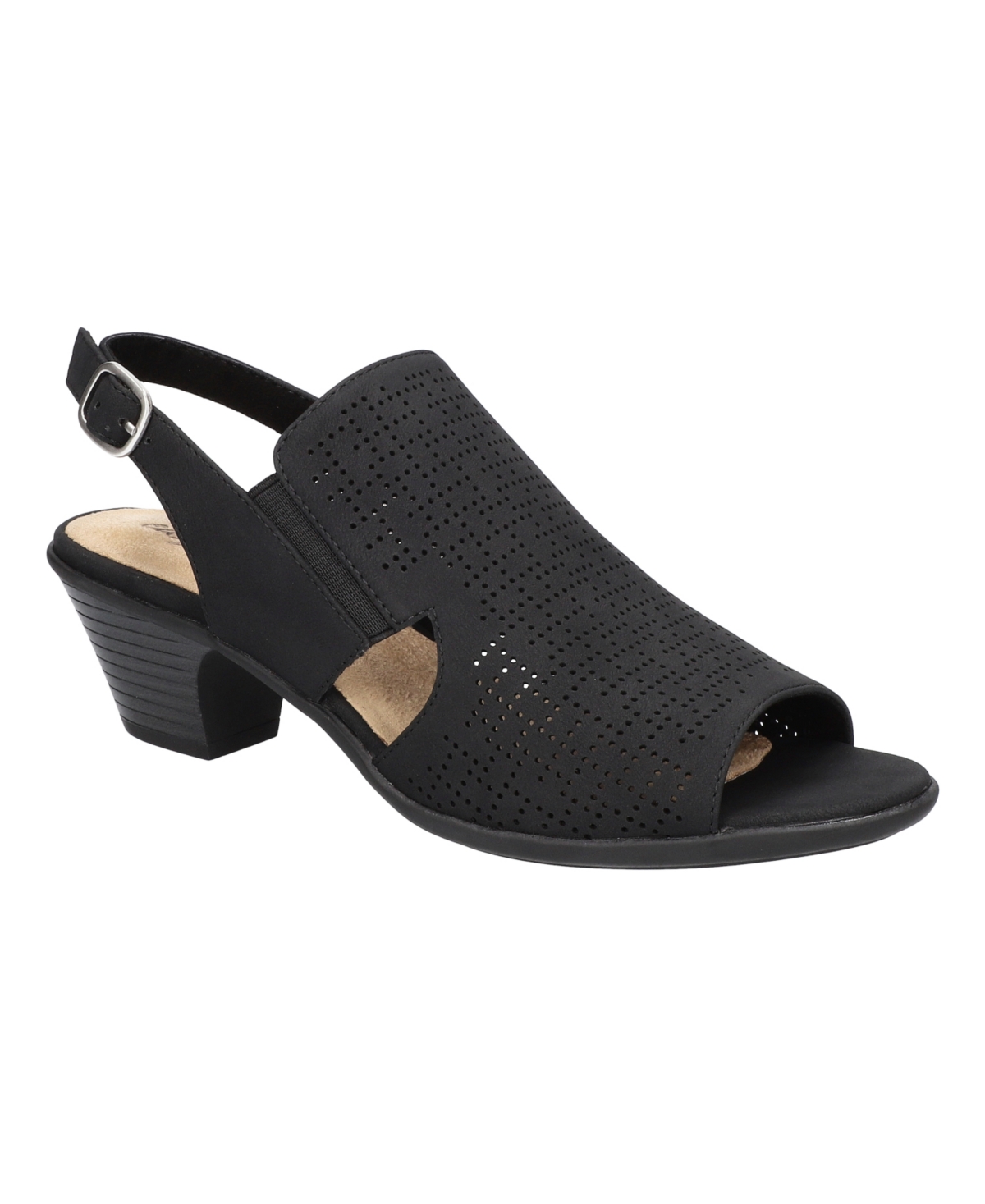 Easy Street Women's Zelma Heeled Sandals In Black
