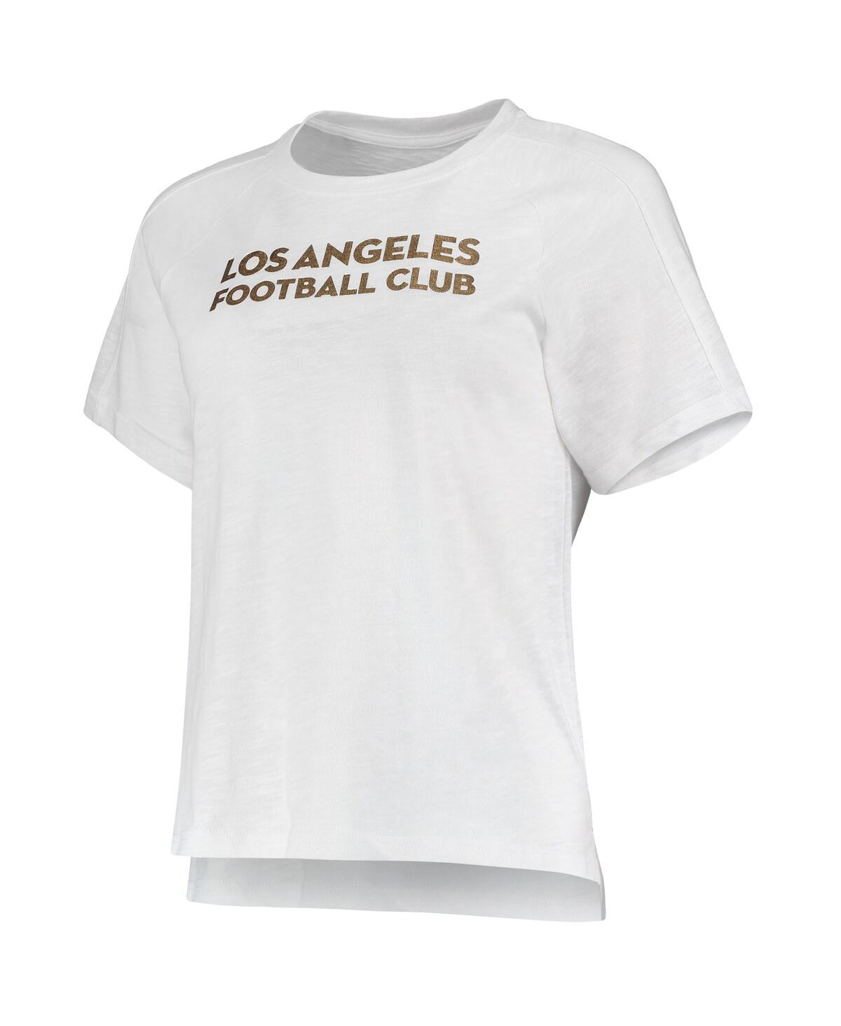 Shop Concepts Sport Women's  White Lafc Resurgence T-shirt