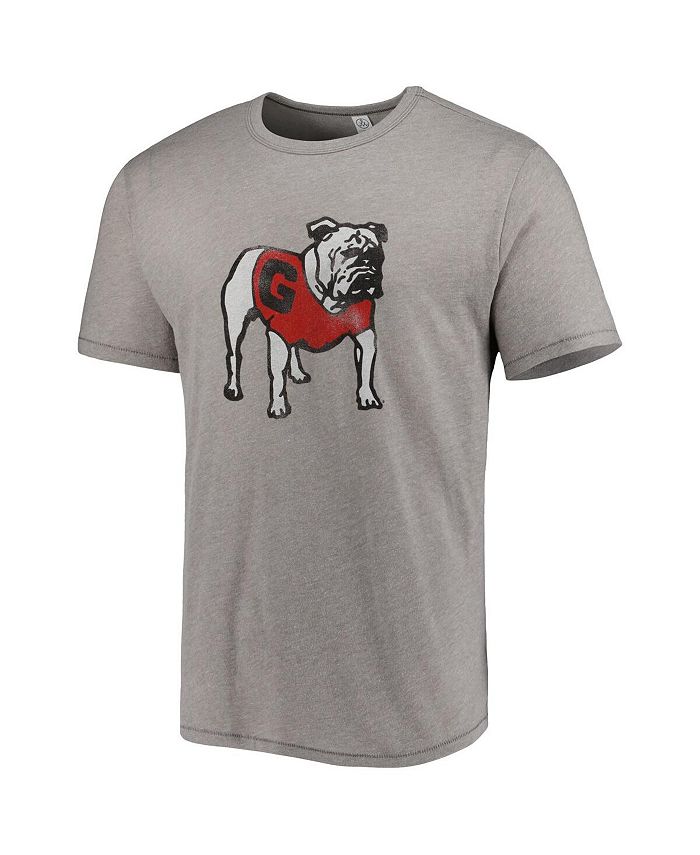 Alternative Apparel Men's Gray Bulldogs VintageLike Logo