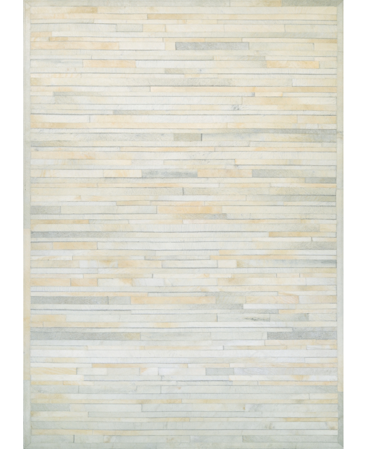 Couristan Chalet Plank 2' x 4' Area Rug - Ivory