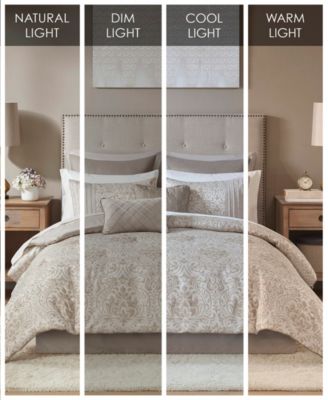 Emilia Jacquard 12-Pc. Comforter Set, Queen