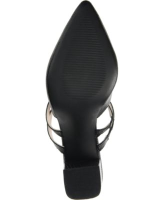 Women's Kaitlynn Block Heel Slip On Pumps