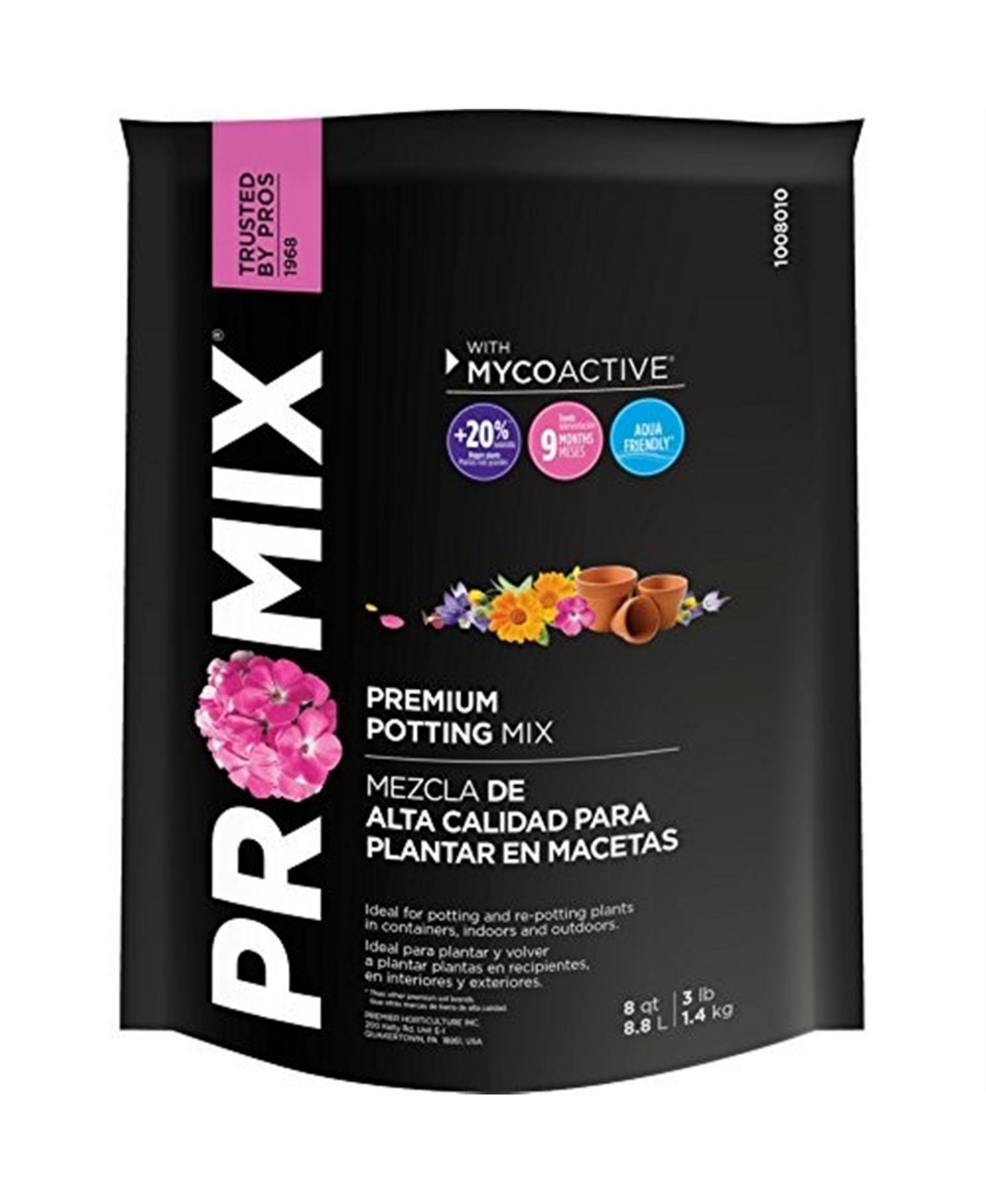 Pro-mix Premium Potting Mix, 8-Quart - Multi