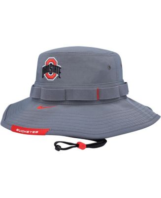 Men's Nike Gray Ohio State Buckeyes Performance Boonie Bucket Hat - Macy's