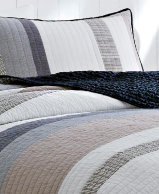 Tideway Cotton Reversible Quilt, Full/Queen 