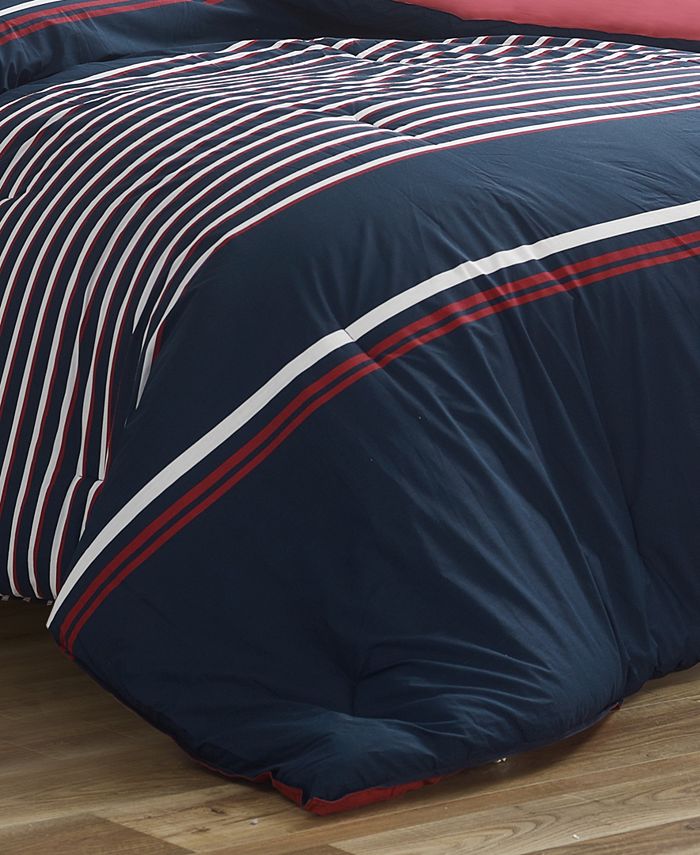 Nautica Mineola Reversible 3Piece Duvet Cover Set, King Macy's