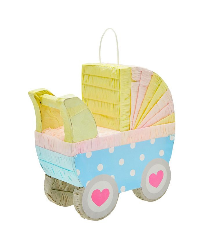 Mini baby sale carriage centerpiece