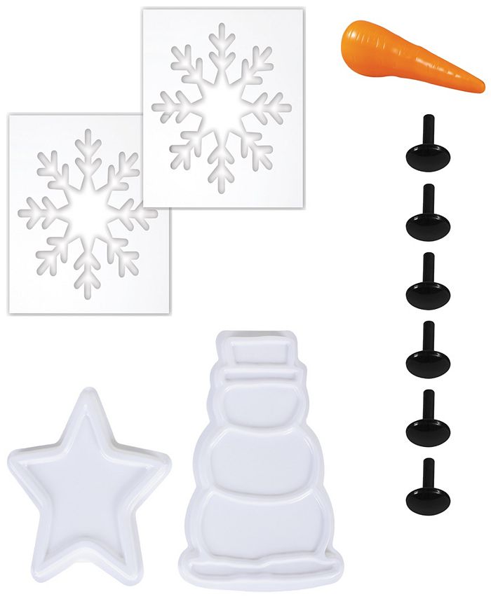 SNOWFUN Deluxe Snowman Artist Coloring Winter Snow Art Kit Macy's