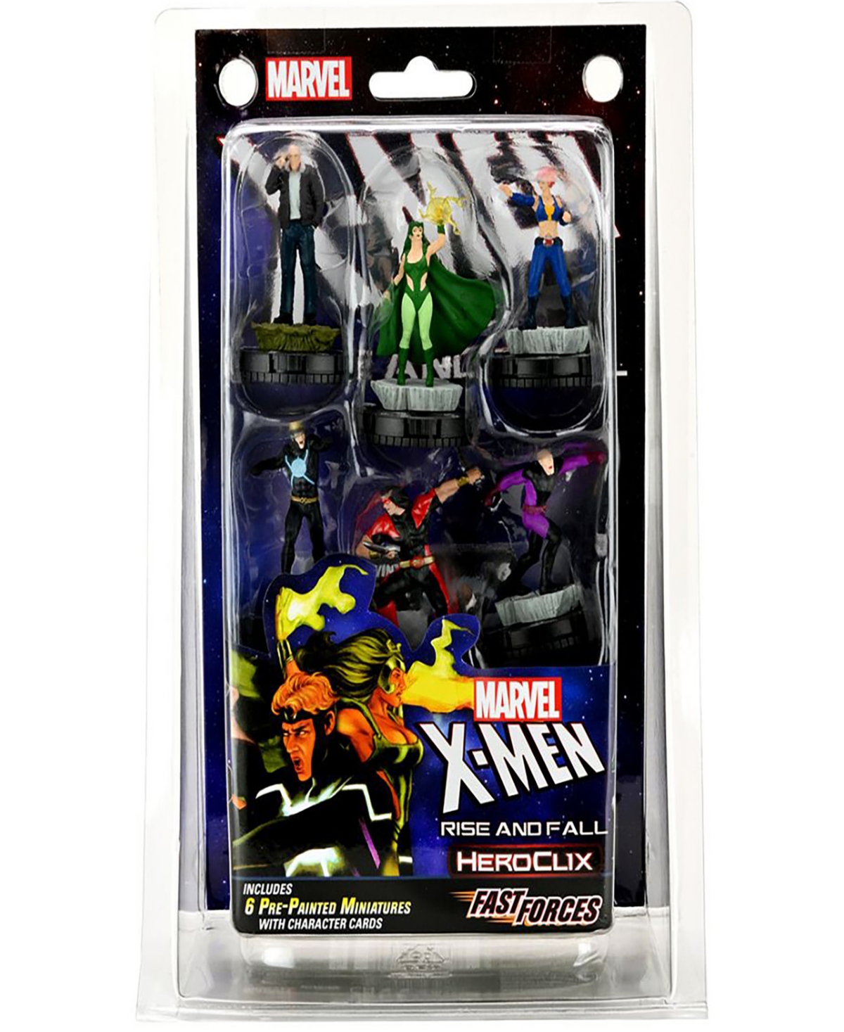 Wizkids Games Kids' Marvel Heroclix X-men Rise And Fall Fast Forces 12 Piece Set In Multi