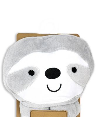 Baby Boys and Baby Girls Sloth Hooded Blanket