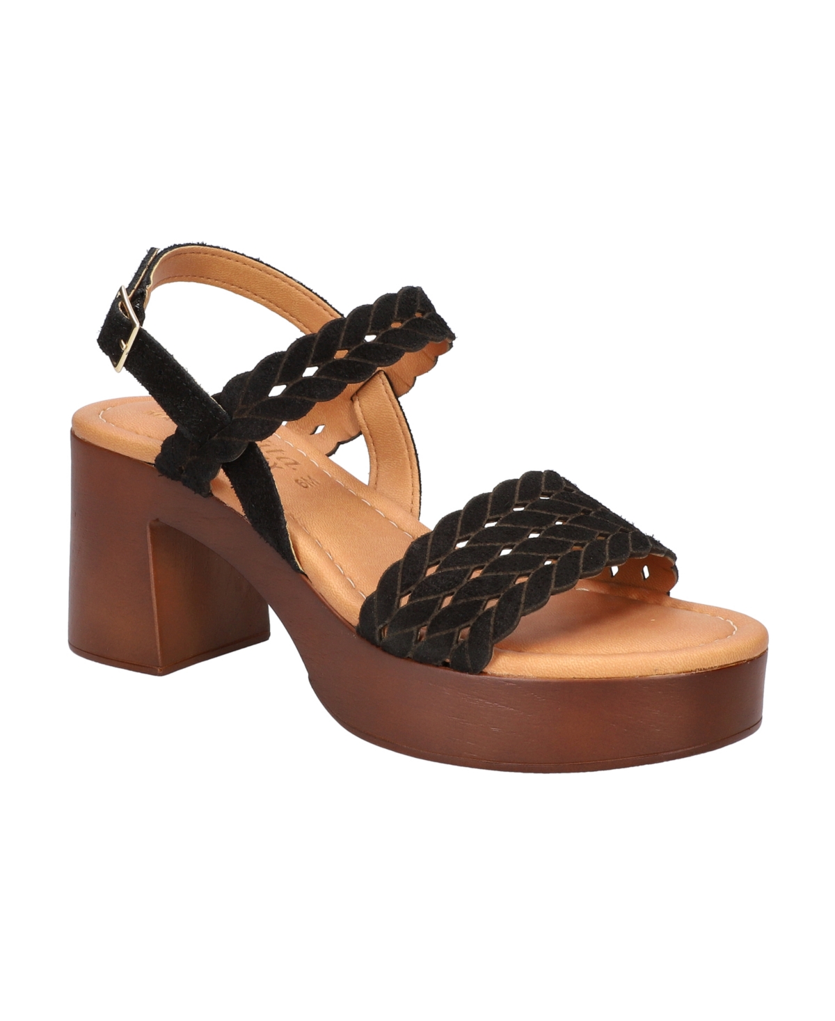 Women's Jud-Italy Platform Sandals - Blush Suede Leather