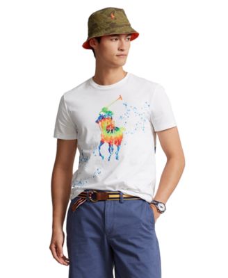 Polo Ralph Lauren Men's Classic-Fit Big Pony Jersey T-Shirt Macy's