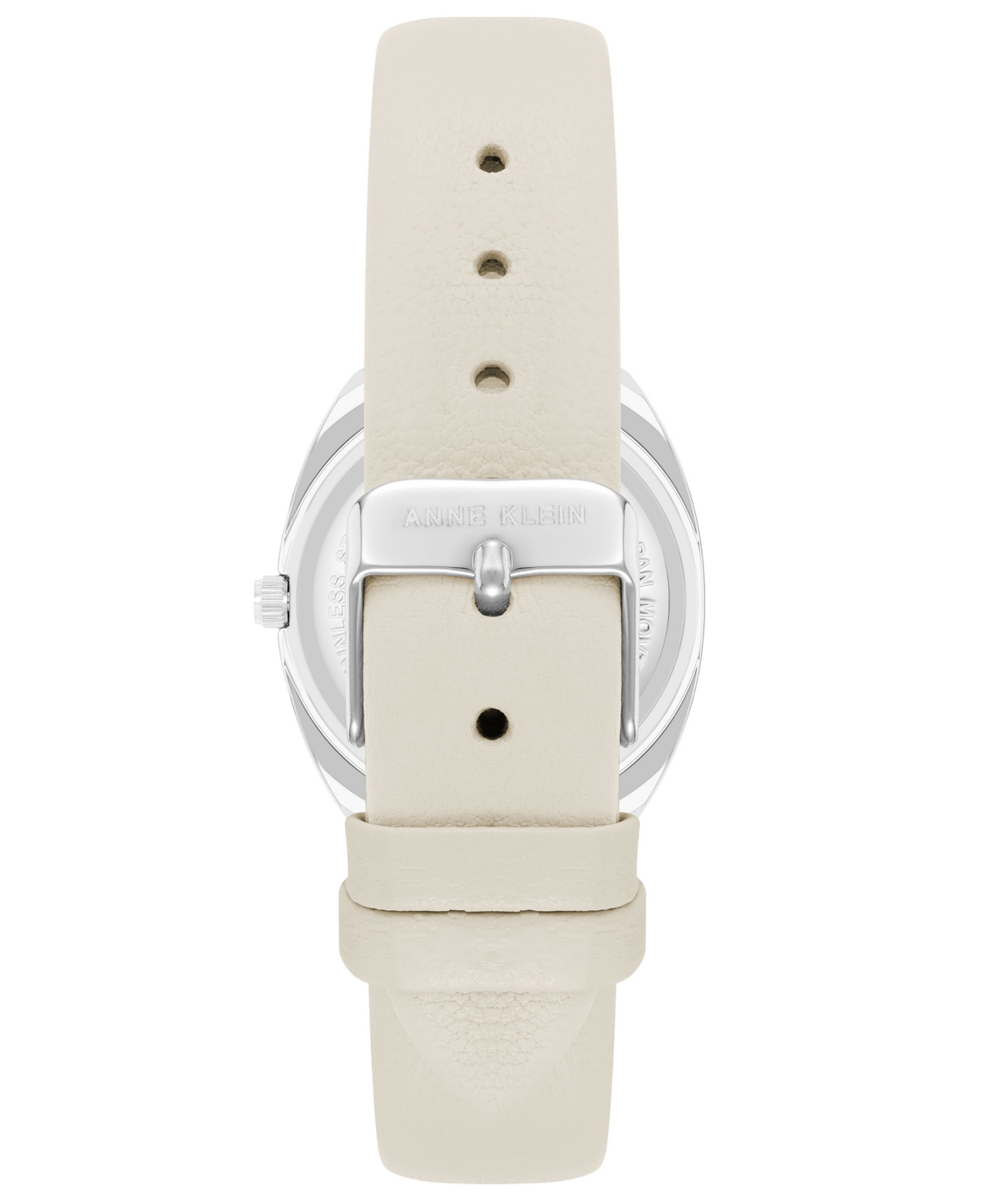 Shop Anne Klein Women's Tan Genuine Leather With Two-tone Alloy Watch, 38mm