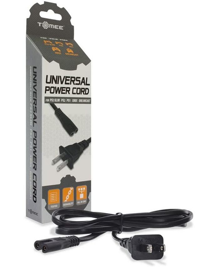 TOMEE UNIVERSAL POWER CORD PS3 SLIM/PS2/PS1/XBOX/DREAMCAST Macy's