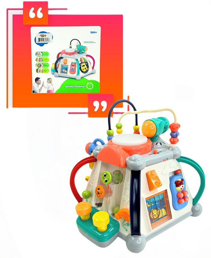 Play Baby TOYS Educational Hexagon Shaped Activity Center for Babies