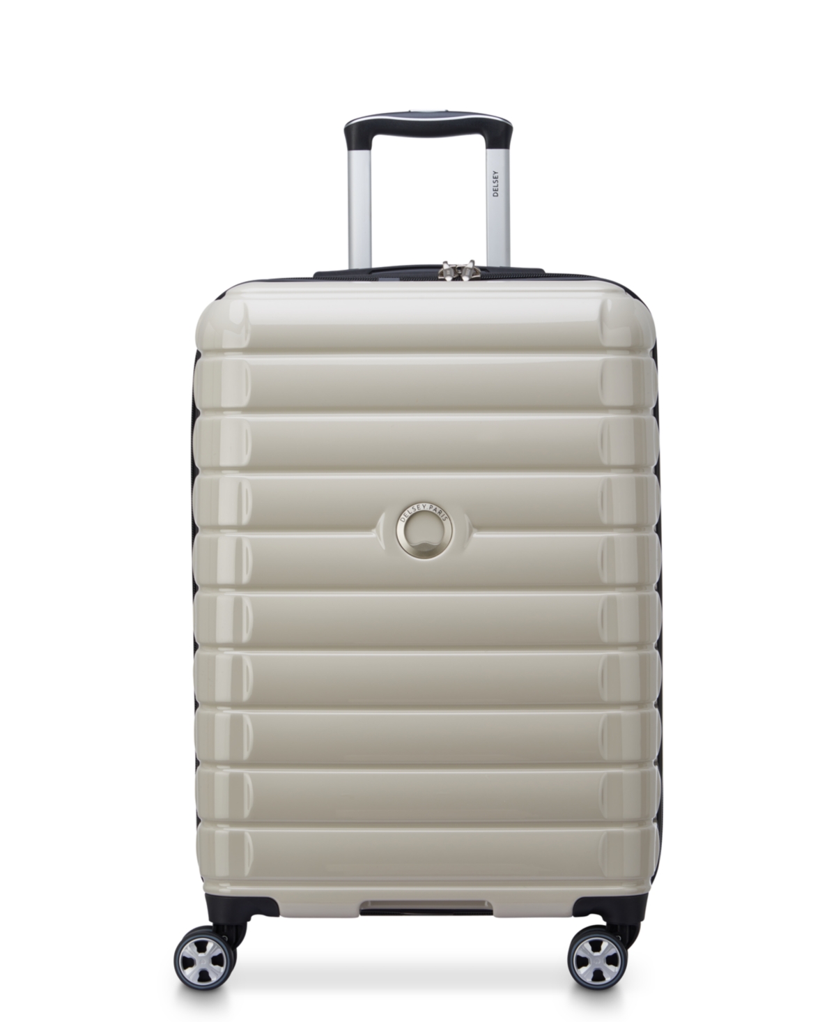 Delsey Shadow 5.0 Expandable 24" Check-in Spinner Luggage In Latte