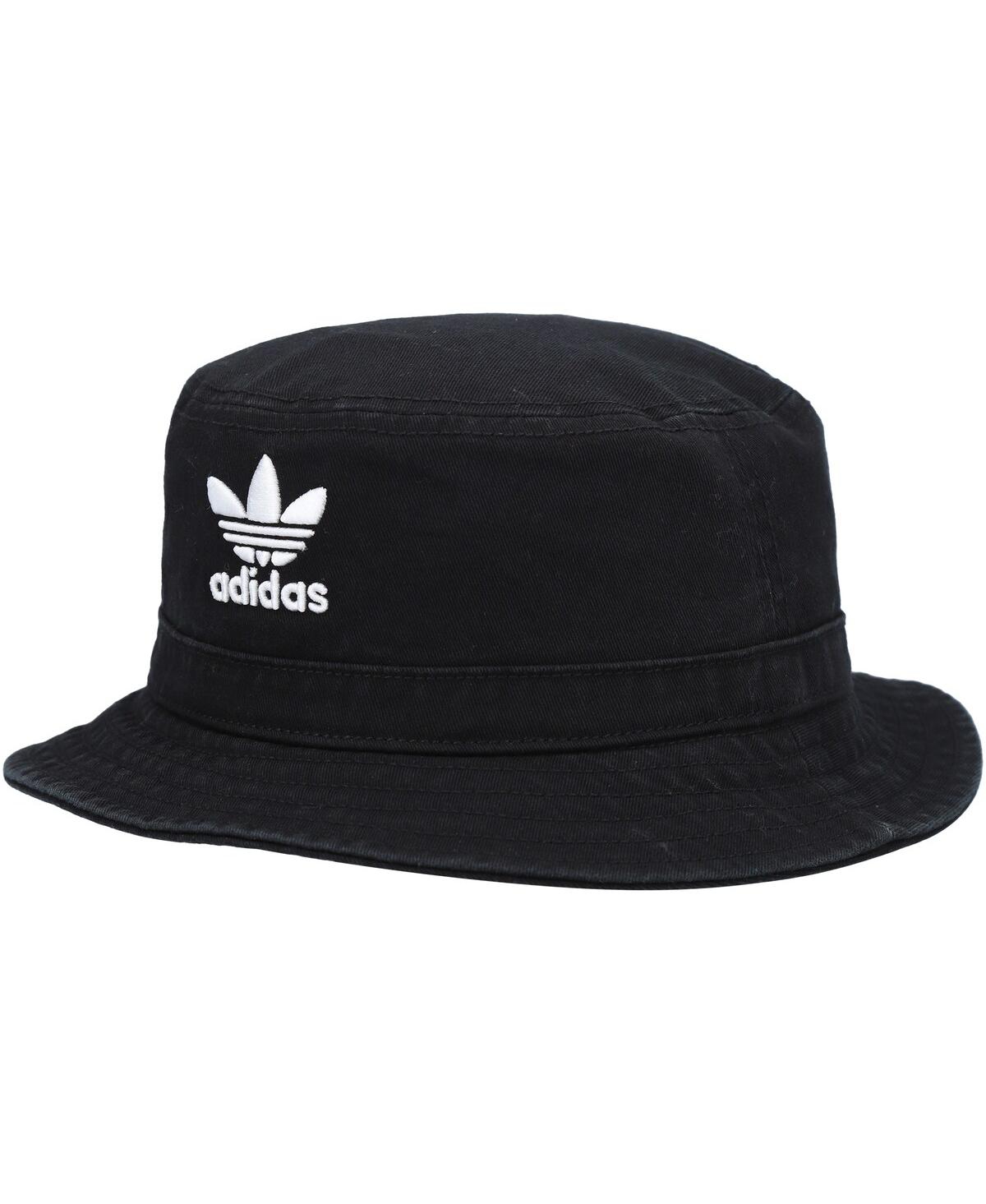 Adidas Originals Kids' Big Boys  Black Washed Bucket Hat