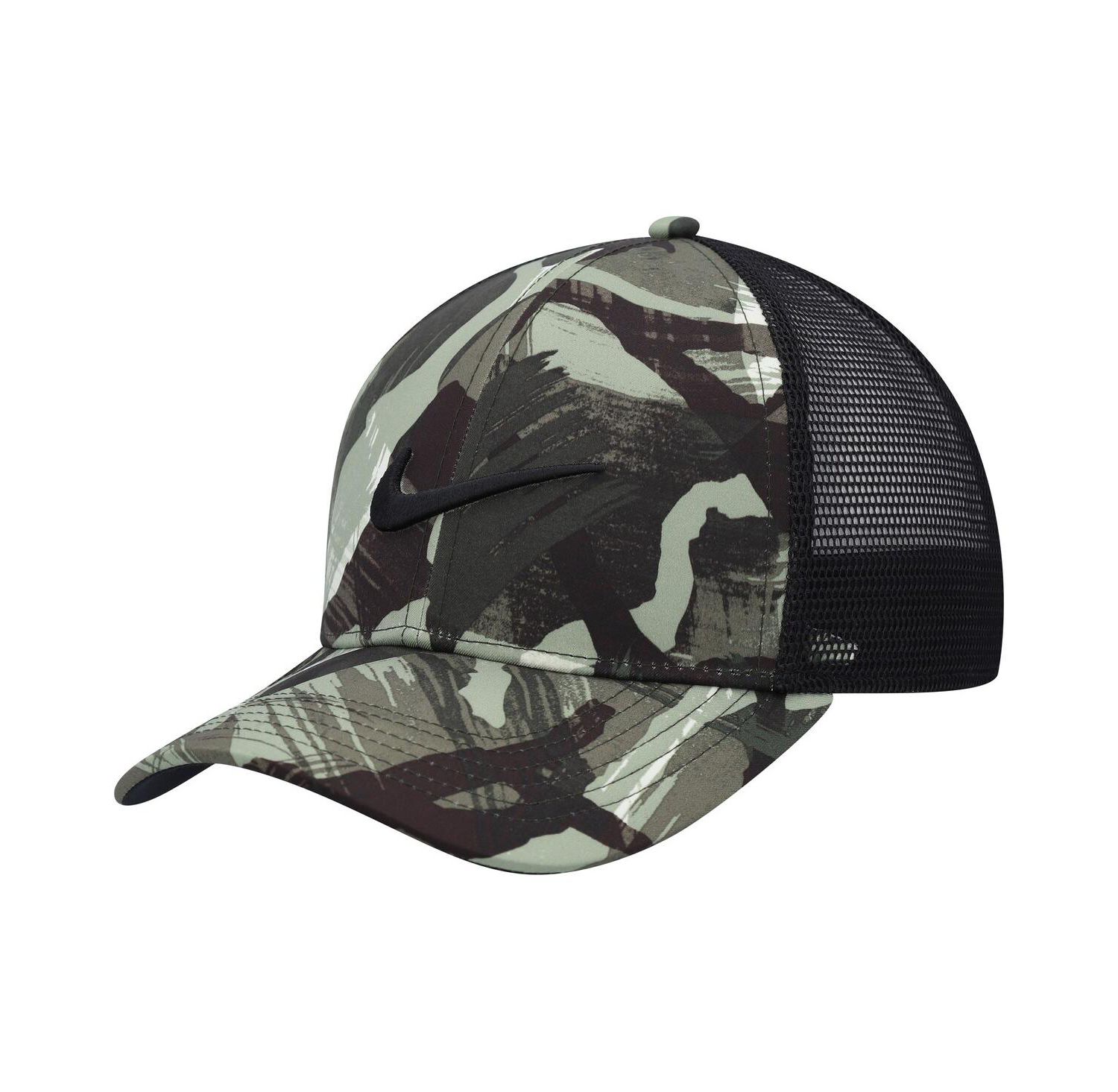 Men's Camo and Black Legacy91 Trucker Performance Snapback Hat