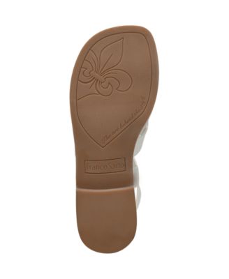 Women's Ina Toe Loop Ankle Strap Stacked Heel Sandals