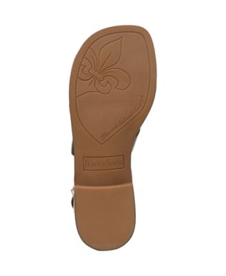 Women's Ina Toe Loop Ankle Strap Stacked Heel Sandals