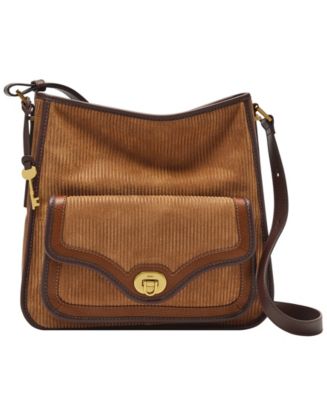 Fossil Heritage Leather Hobo Bag - Macy's