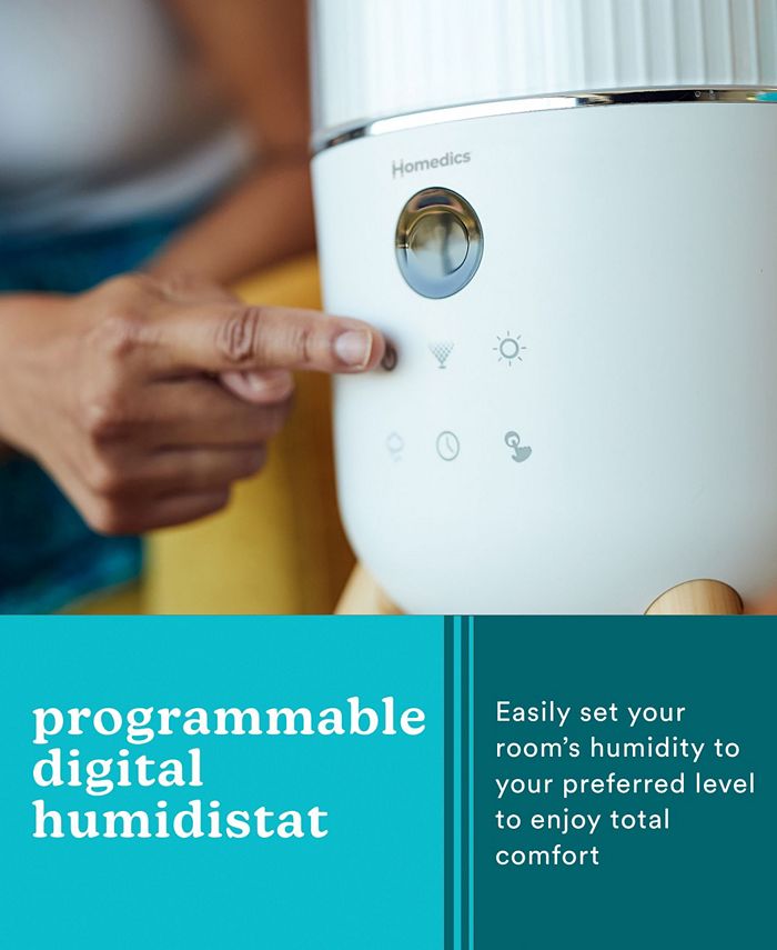 Homedics Deluxe Ultrasonic Humidifier Macy