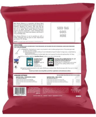 Black Beauty Delmarva Mix Grass Seed, 3 Lb