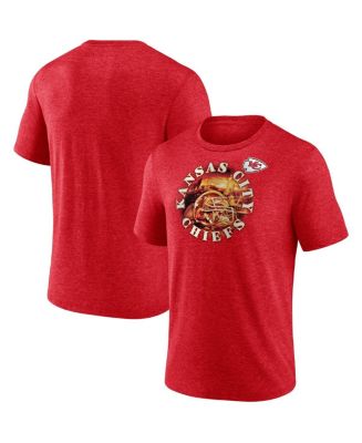 Fanatics Men's Heathered Red Kansas City Chiefs Sporting Chance T-shirt ...