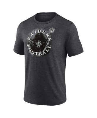 Men's Heathered Charcoal Las Vegas Raiders Sporting Chance T-shirt