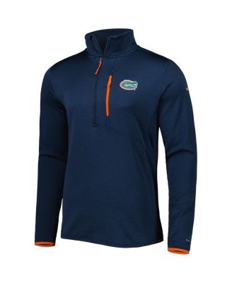 Men's Navy Florida Gators Park View Omni-Wick Half-Zip Top
