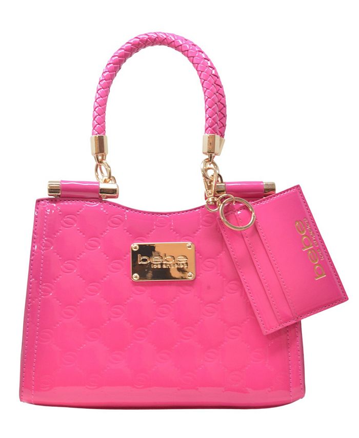 Bebe Dana Monogram Top Handle Crossbody Bag Macy s