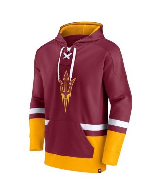 Men's Maroon Arizona State Sun Devils First Battle Pullover Hoodie