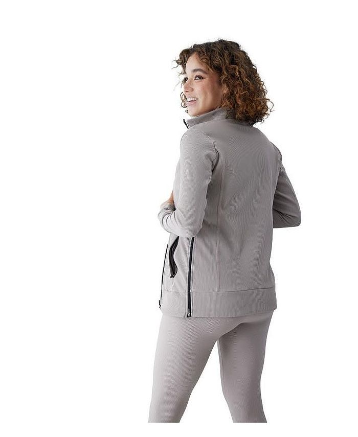Ingrid + Isabel Women's Maternity Active Side Zip Jacket Macy's