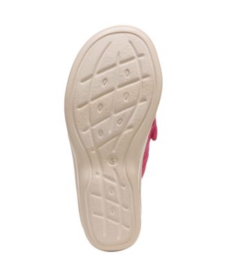 Women's Smile Washable Slide Wedge Sandals