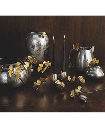 Michael Aram - Butterfly Ginkgo Set of 2 Candle Holders