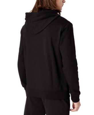A|X Armani Exchange Men's Full Zip Hoodie with Metallic