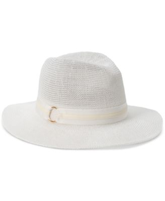 I.N.C. International Concepts - Women's Packable Paper Knit Panama Hat