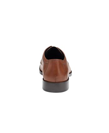 Scarpe Johnston &amp; Murphy Novick Oxford Uomo 13M Pelle Marrone Chiaro &ndash; Nuove In Scatola
