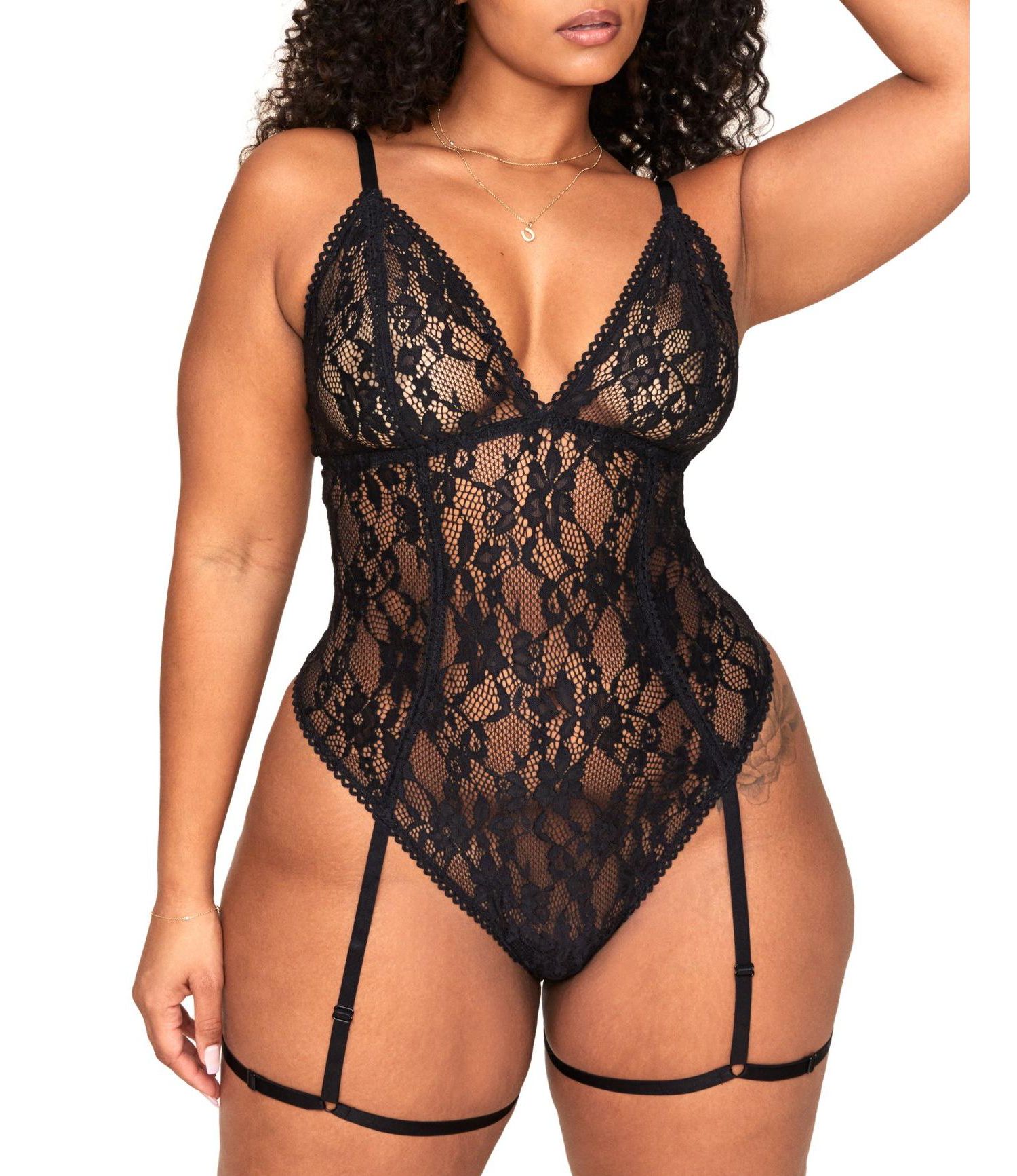 Plus Size Clarisse Bodysuit Lingerie